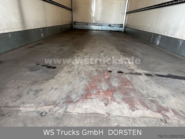 Vrachtwagen met bakwagen MAN TGL 8.150 Koffer Blatt/Blatt