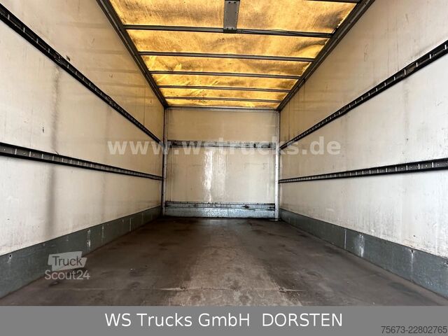 Vrachtwagen met bakwagen MAN TGL 8.150 Koffer Blatt/Blatt
