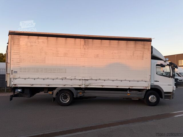 LKW mit Pritsche & Plane MERCEDES-BENZ Atego 1224 Pritsche & Plane mit LBW Schalter AHK