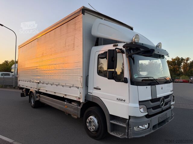 LKW mit Pritsche & Plane MERCEDES-BENZ Atego 1224 Pritsche & Plane mit LBW Schalter AHK