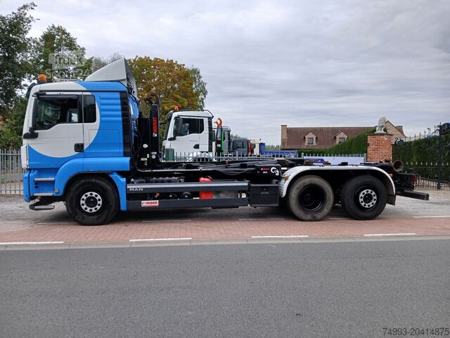 Hooklift truck MAN TGS 26.460 6X2