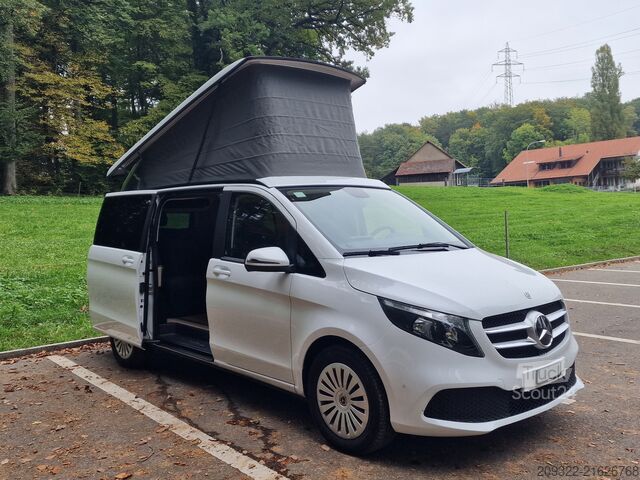 Caravane/camping-car Mercedes Marco Polo 250d |2022| EURO 6| Automatico | Venditore professio