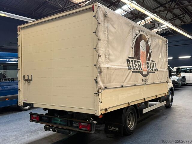 Camion bâché IVECO Daily 72-210 Getränkeaufbau AUTOM. AC R-CAM AHK