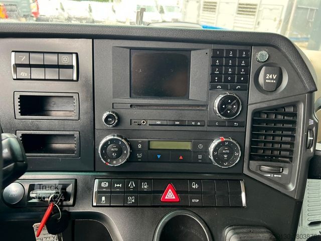 Flatbed truck with tarp MERCEDES-BENZ Actros 1842 EU6Voll-Luft Retarder Jumbo