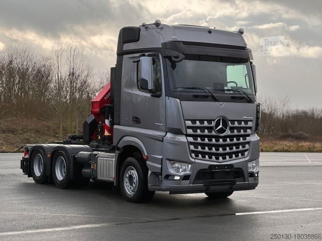 Schwerlast LKW/SZM MERCEDES-BENZ Arocs 2653 MP5 6x4 HMF 4020