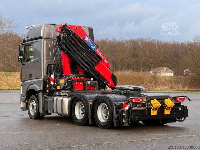 Schwerlast LKW/SZM MERCEDES-BENZ Arocs 2653 MP5 6x4 HMF 4020