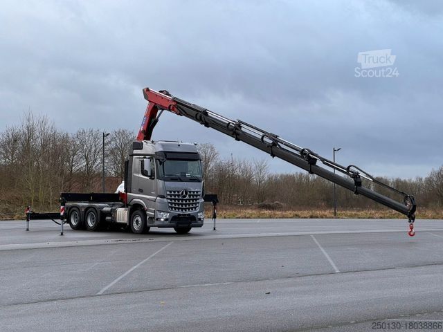 Schwerlast LKW/SZM MERCEDES-BENZ Arocs 2653 MP5 6x4 HMF 4020