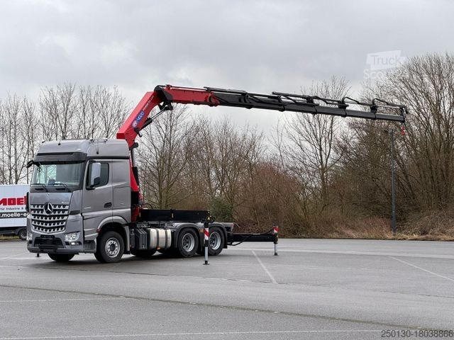 Schwerlast LKW/SZM MERCEDES-BENZ Arocs 2653 MP5 6x4 HMF 4020