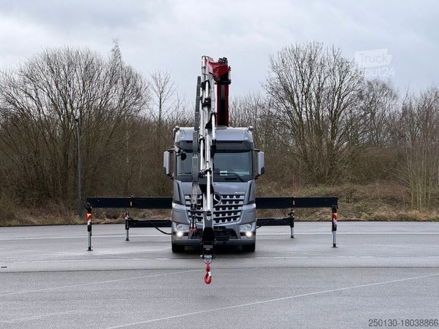 Schwerlast LKW/SZM MERCEDES-BENZ Arocs 2653 MP5 6x4 HMF 4020