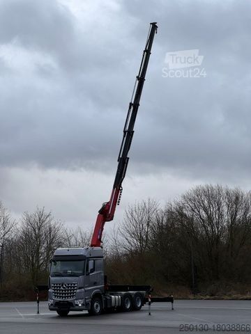Schwerlast LKW/SZM MERCEDES-BENZ Arocs 2653 MP5 6x4 HMF 4020