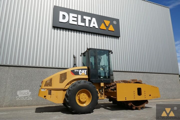 Enkel trumvals Caterpillar CP76