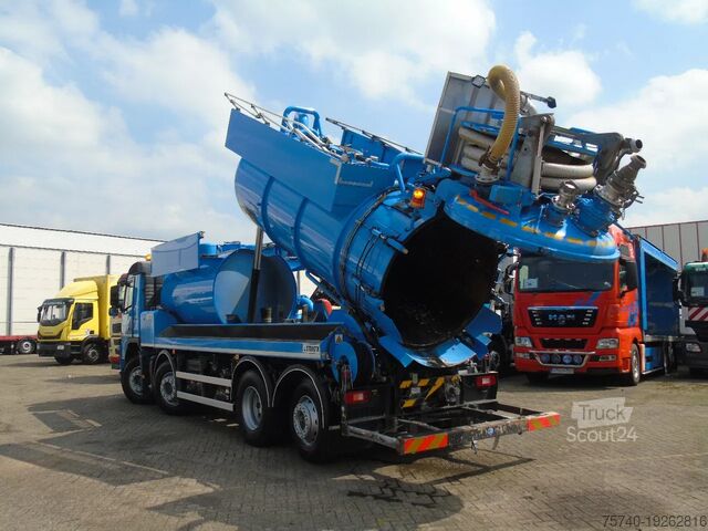 Saugfahrzeug Volvo FM 420 + STOKOTA ECOTA 10.500LITER + 8X2 + WEB