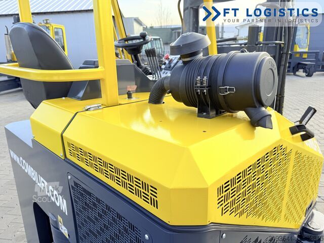 τετραπλής κατεύθυνσης περονοφόρο όχημα Combilift CB3000 GAS TRIPLEX 4900 FREE-LIFT