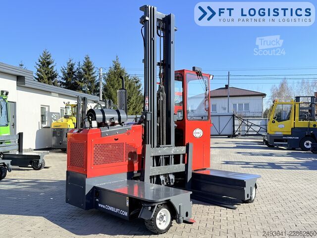 τετραπλής κατεύθυνσης περονοφόρο όχημα Combilift C3000GST GAS TRIPLEX 8300 FREE LIFT TOP1