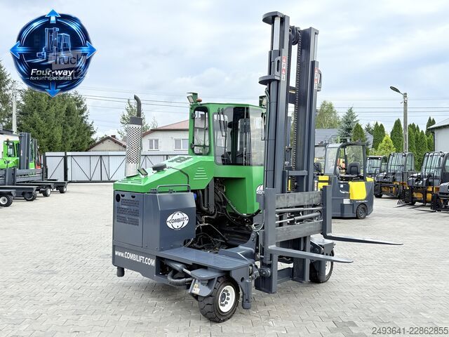 Carretilla retráctil de 4 vías Combilift C4000 GAS DUPLEX 4050MM FULL CABIN