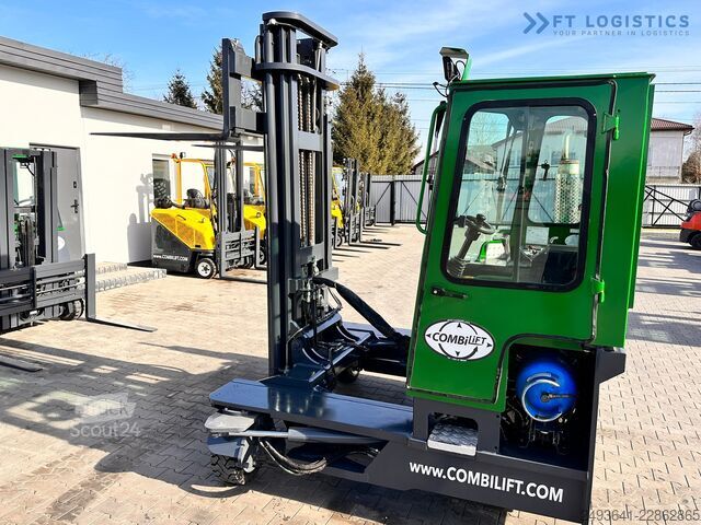 Carretilla elevadora de 4 vías Combilift C4000 / LPG / DUPLEX / 4500MM /FREE LIFT