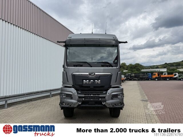 Φορτηγό γερανός roll-off MAN TGS 41.520 8x8 BB CH, Hohe Bauart, 6-Sitzer,