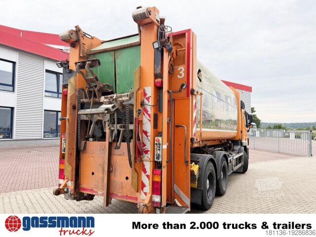Garbage truck Mercedes-Benz Actros 2641/48 L 6x4, Seilabroller, Haller Lotos,