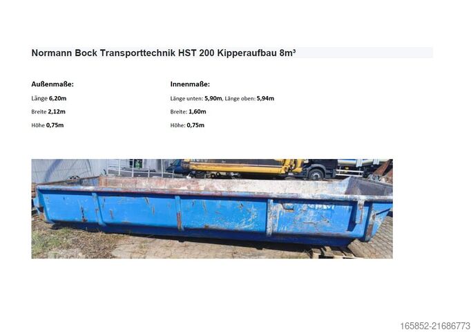 Construcții  Normann Bock Transporttechnik HST 200