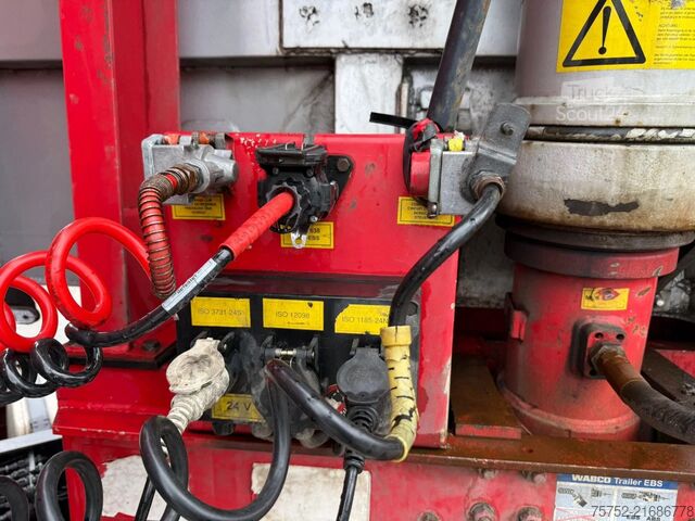 Kiper tovornjak Stas S300CX 58m3 Vol alu Liftas SAF Schijfremmen