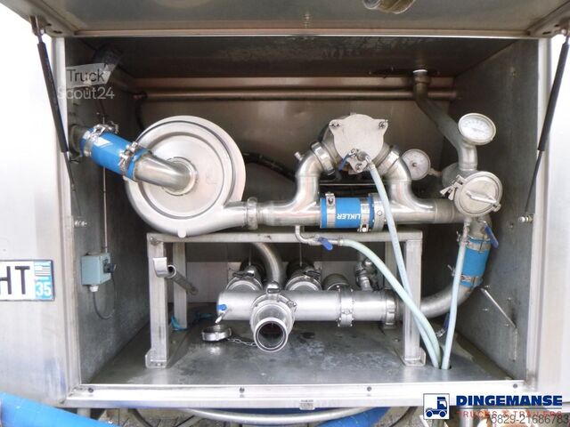 Rezervor Maisonneuve Food (milk) tank inox 29 m3 / 1 comp + pump