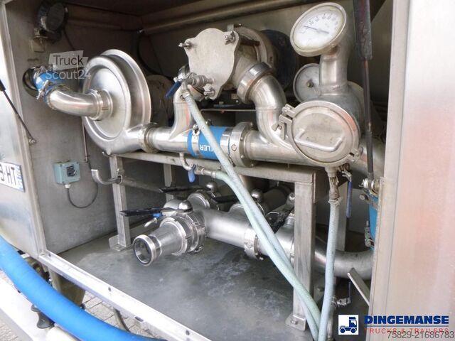 бак MAISONNEUVE CITERNE Food (milk) tank inox 29 m3 / 1 comp + pump