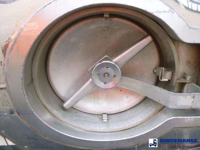 бак MAISONNEUVE CITERNE Food (milk) tank inox 29 m3 / 1 comp + pump