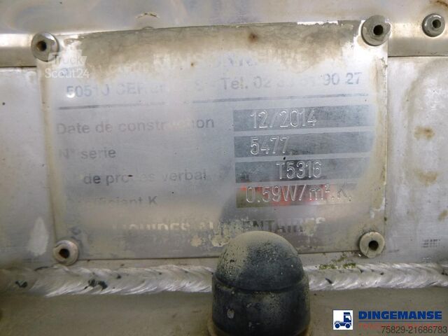 бак MAISONNEUVE CITERNE Food (milk) tank inox 29 m3 / 1 comp + pump