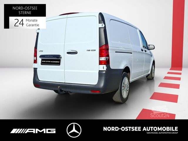 Kassevogn Mercedes-Benz VITO 116 NEUES MODELL AHK 2,5t NAV KAMERA TEMPOM