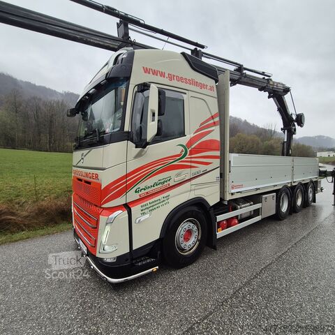 Kamyon üzerine monteli vinç Volvo FH 500