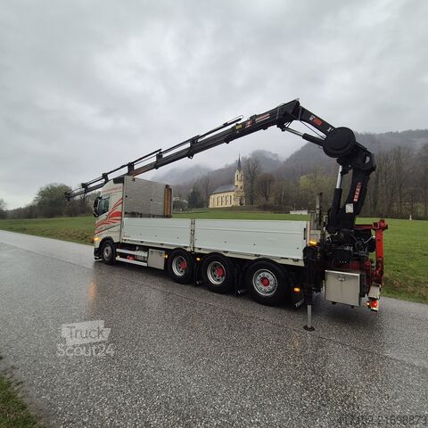 Kamyon üzerine monteli vinç Volvo FH 500