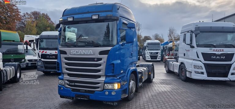 مركبة تجارية Scania R 480 Retarder, Klima, Zustand gut PTO für Kompressor