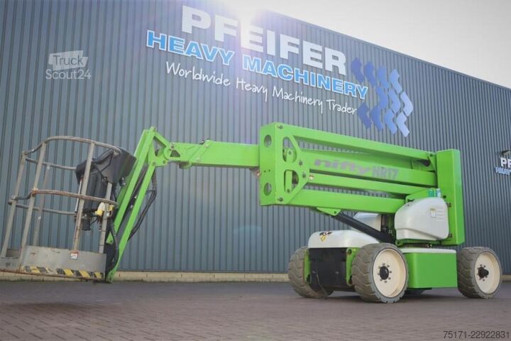 Gelenkteleskoparbeitsbühne Niftylift HR17NDE HYBRIDE Hybrid Battery & Diesel, 17m Worki