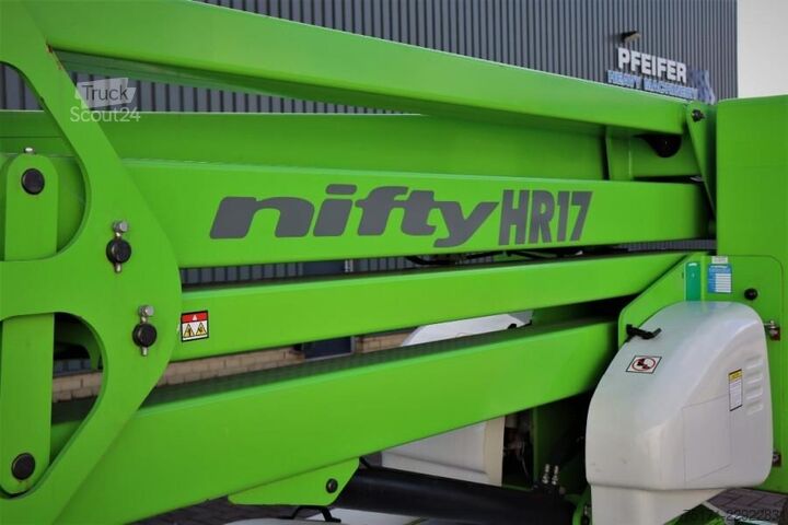 Gelenkteleskoparbeitsbühne Niftylift HR17NDE HYBRIDE Hybrid Battery & Diesel, 17m Worki