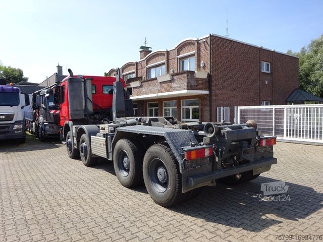 Kroklastbil MERCEDES-BENZ 3246 Actros Abroller K45 8x4 Knickhacken