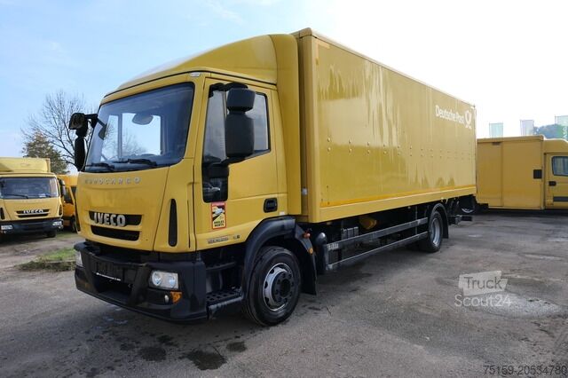 Φορτηγό κουτί (κουρμπαριστό) iveco EuroCargo ML 120 E 28 AHK LBW