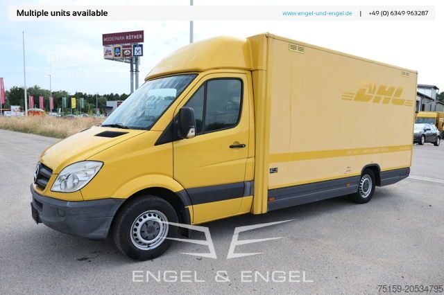 Kasa kamyoneti mercedes-benz SPRINTER 310 CDI MAXI EURO-5 KOFFER REGALE KAMERA DURCHGANG