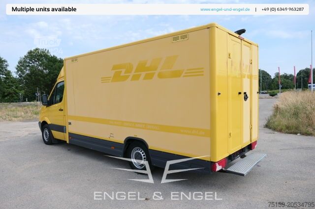 Kasa kamyoneti mercedes-benz SPRINTER 310 CDI MAXI EURO-5 KOFFER REGALE KAMERA DURCHGANG