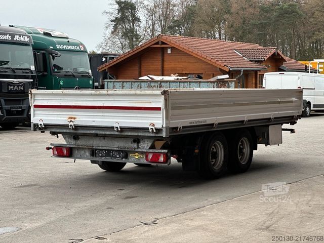 Трёхсторонний самосвальный прицеп HUMBAUR HK Kipper Anhänger mit Rampen