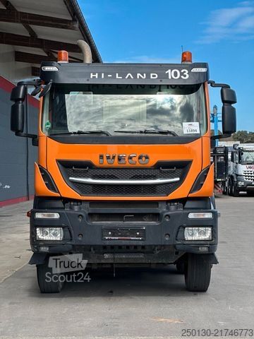 Autodomíchávač betonu IVECO Trakker 400 8x4 BB STETTER AM9 Betonmischer 9m³