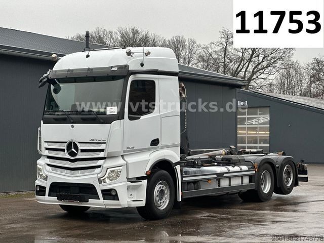 Ruloninė konteinerinė savivartis MERCEDES-BENZ Actros 2548 L Meiller-ARK, Nachlauf-Lift-Lenkach