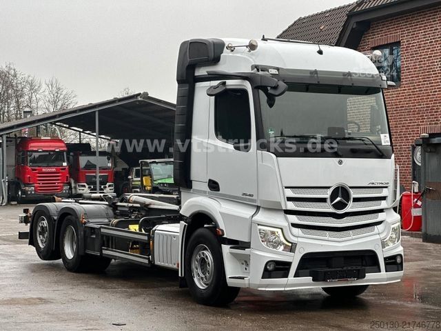 Ruloninė konteinerinė savivartis MERCEDES-BENZ Actros 2548 L Meiller-ARK, Nachlauf-Lift-Lenkach