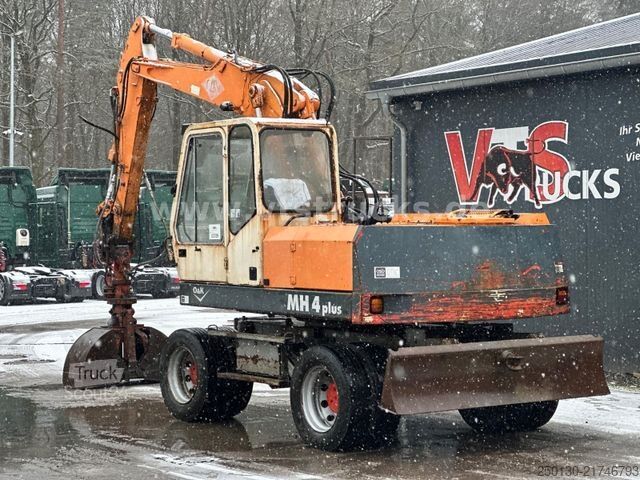 Ratinis ekskavatorius O&K MH4 Plus Mobilbagger inkl. Schalengreifer