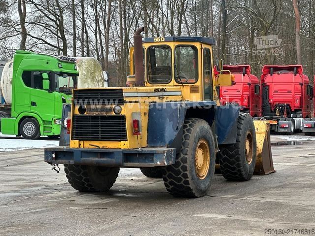 Hjullaster HANOMAG 55D Oldtimer Radlader inkl. Schaufel