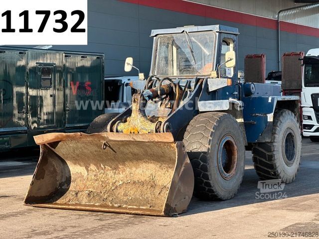 Hjullaster HANOMAG B11C/MF 44C Oldtimer Radlader inkl. Schaufel