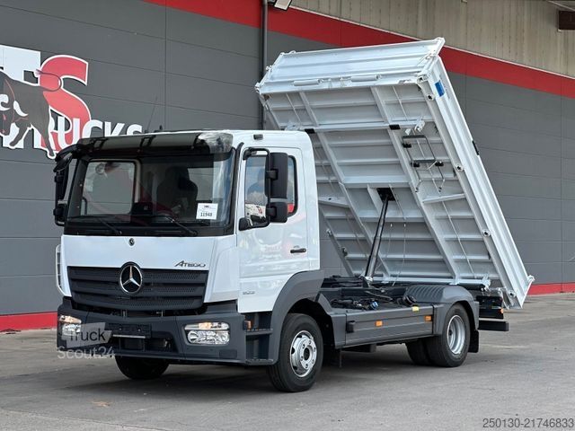 Tresidig tipplastbil MERCEDES-BENZ Atego 823K 4x2 MEILLER TRIGENIUS DSK *NEU*