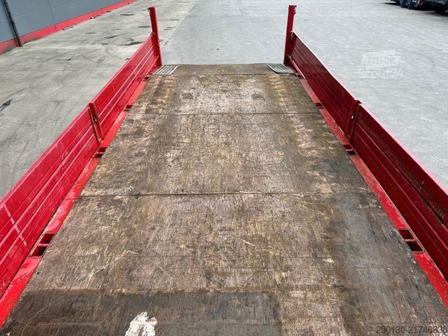 Prikolica z nizko platformo BLOMENRÖHR 688/18000 Transportanhänger m. Rampe