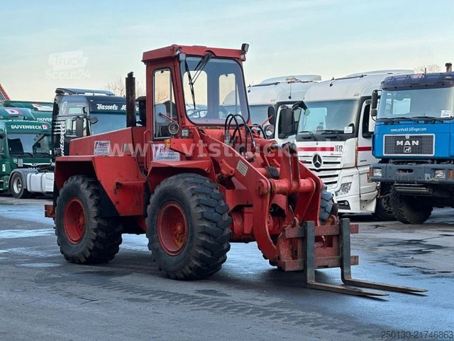 Hjullaster HANOMAG 33C Oldtimer Radlader Allrad inkl. Gabel