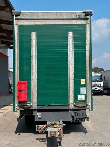 Avoin perävaunu pressulla H&W HWZPS24 TRIDEM Curtainsider AH MEGA 70m³