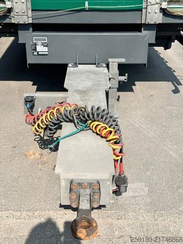 Avoin perävaunu pressulla H&W HWZPS24 TRIDEM Curtainsider AH MEGA 70m³